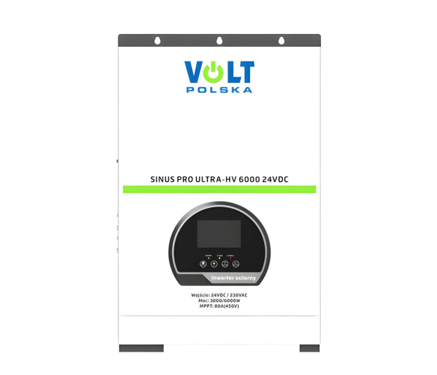 VOLT Inwerter solarny SINUS PRO ULTRA-HV 6000 24/230V 3000/6000W - 1282081 - zdjęcie 2